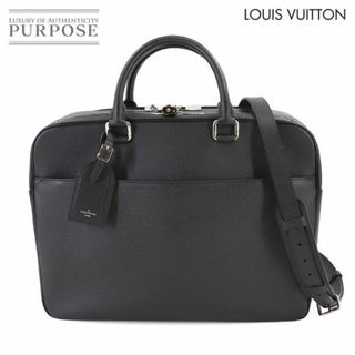 ルイヴィトン(LOUIS VUITTON)の未使用 展示品 ルイ ヴィトン LOUIS VUITTON タイガ オーバーナイト 2way ビジネス ショルダー バッグ レザー ノワール M32721 VLP 90229875(ビジネスバッグ)