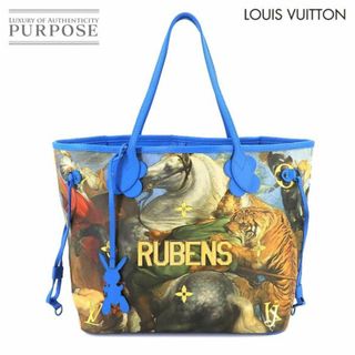 ルイヴィトン(LOUIS VUITTON)の未使用 展示品 ルイ ヴィトン LOUIS VUITTON マスターズ ルーベンス ネヴァーフル MM トート バッグ マルチカラー ブルー M43317 VLP 90230171(トートバッグ)