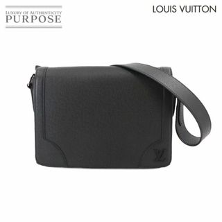 ルイヴィトン(LOUIS VUITTON)の未使用 展示品 ルイ ヴィトン LOUIS VUITTON タイガ ニュー フラップ メッセンジャー ショルダー バッグ ノワール M30807 RFID VLP 90230719(ショルダーバッグ)