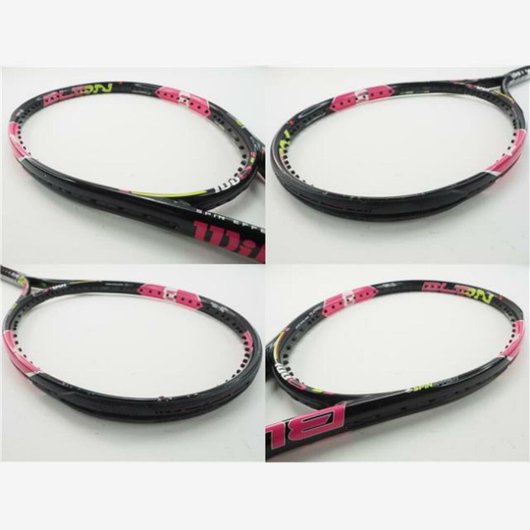 wilson(ウィルソン)の中古 テニスラケット ウィルソン バーン 100エルエス ピンク 2016年モデル (G2)WILSON BURN 100LS Pink 2016 スポーツ/アウトドアのテニス(ラケット)の商品写真