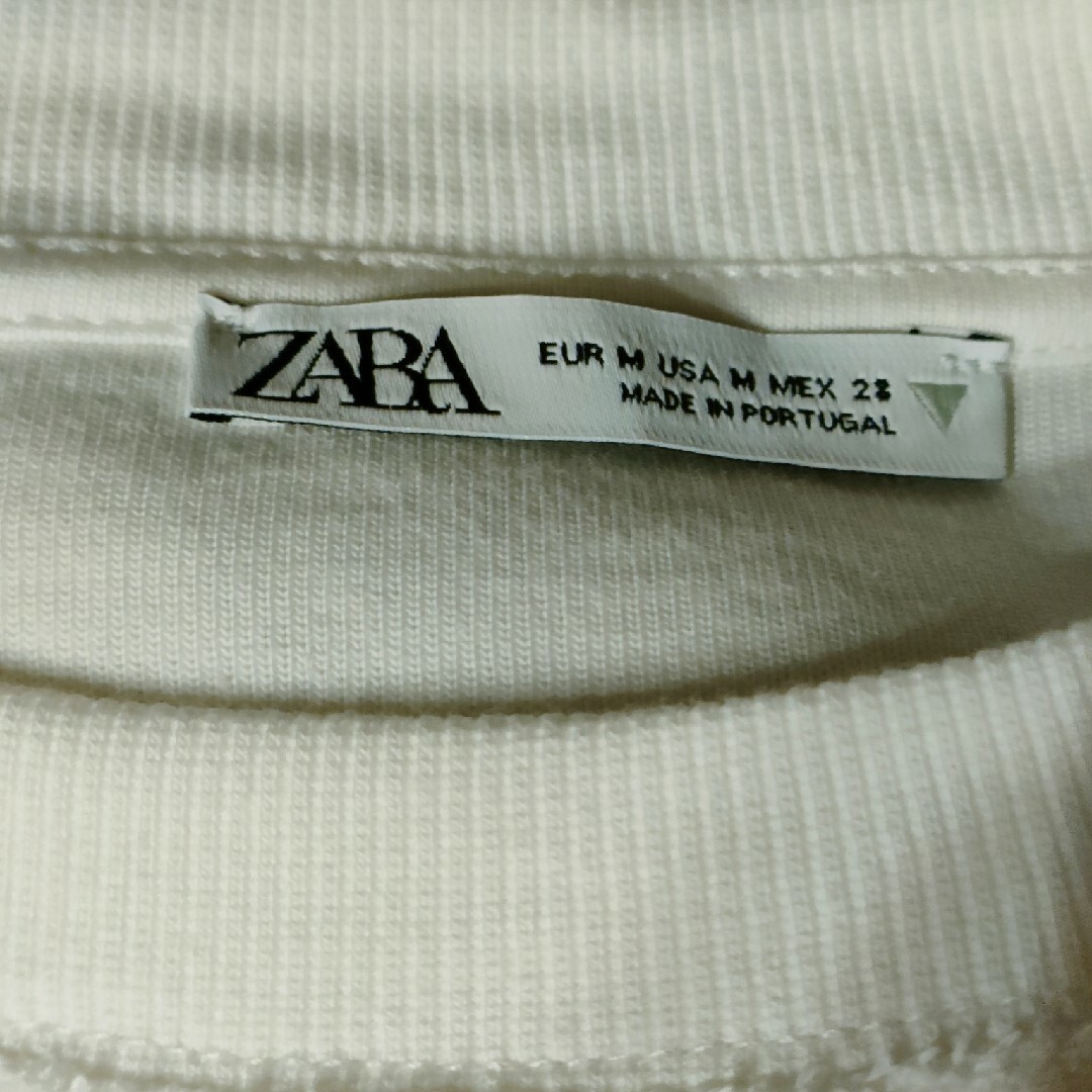 ZARA(ザラ)のZARA テキスト テリースウェットシャツ レディースのトップス(トレーナー/スウェット)の商品写真