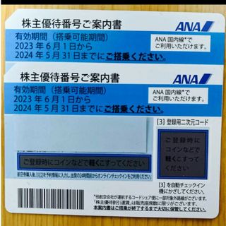 ANA 株主優待券(航空券)