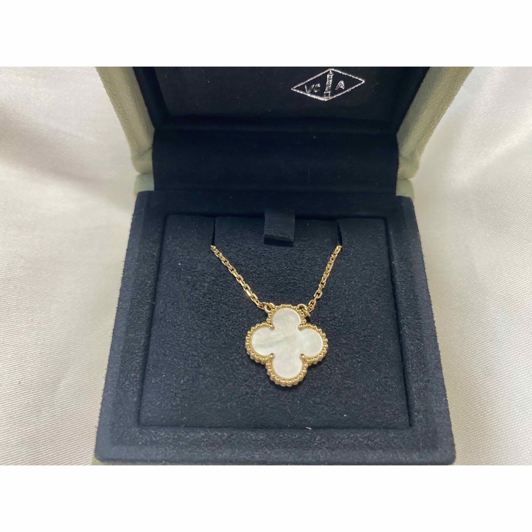 Van Cleef & Arpels(ヴァンクリーフアンドアーペル)の【美品】Van Cleef & Arpelsヴィンテージアルハンブラ　ネックレス レディースのアクセサリー(ネックレス)の商品写真