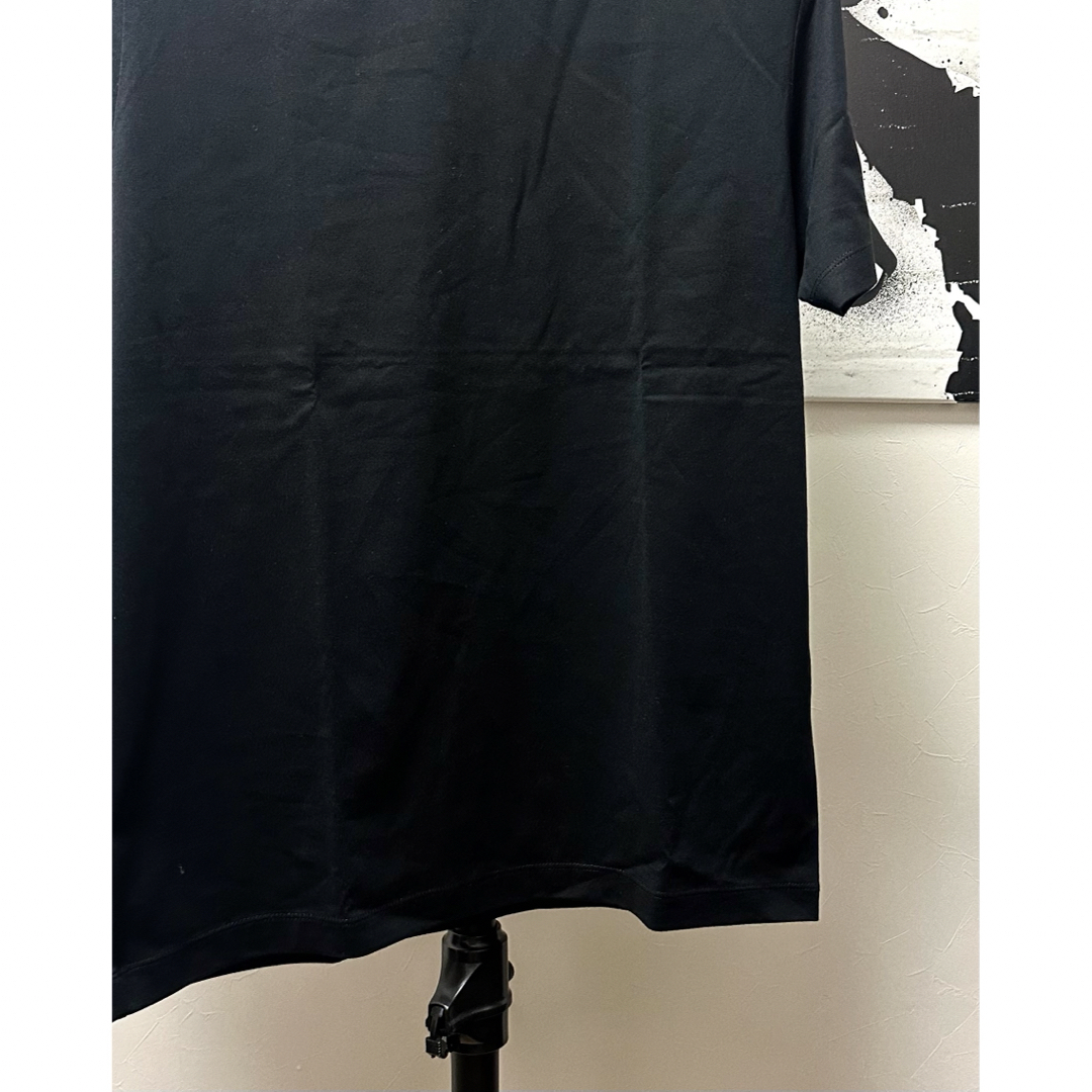 BEAUTY&YOUTH UNITED ARROWS(ビューティアンドユースユナイテッドアローズ)のWEB限定WARDROBESMARTクリアガスコットンモックネックT BK L メンズのトップス(Tシャツ/カットソー(七分/長袖))の商品写真