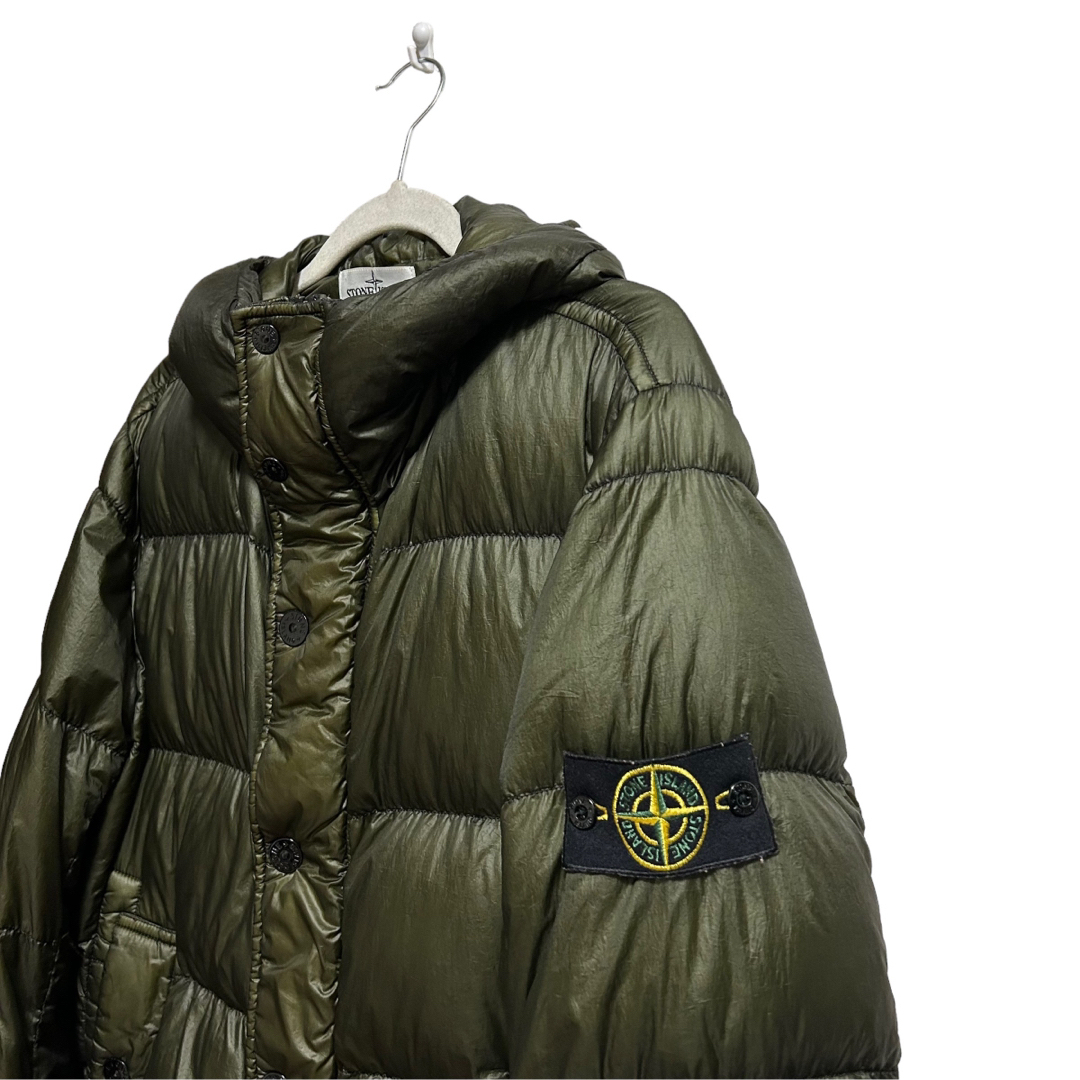 STONE ISLAND(ストーンアイランド)のSTONE ISLAND GARMENT DYED DOWN _26 GR L メンズのジャケット/アウター(ダウンジャケット)の商品写真