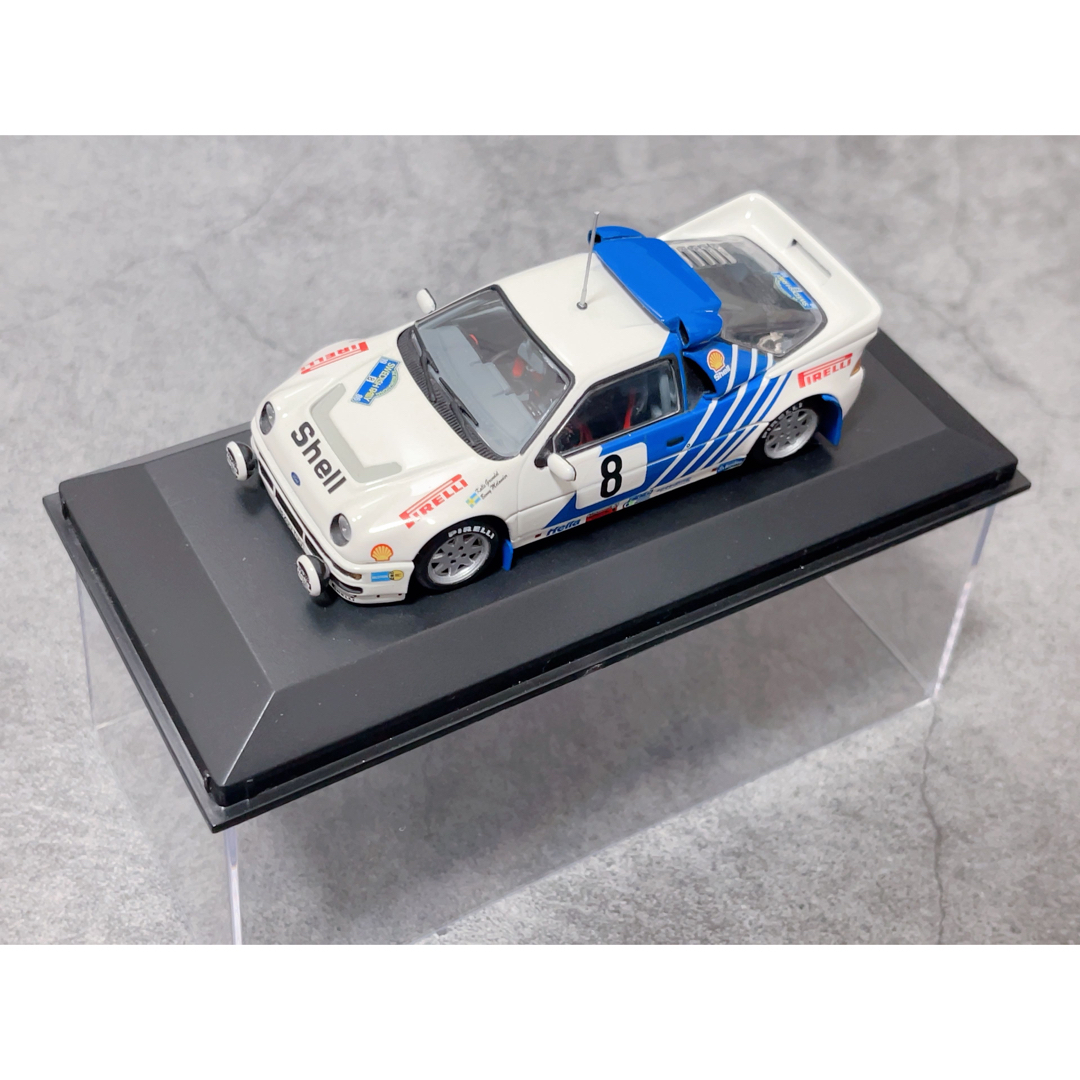 限定品　 1/43 MINICHAMPS Ford RS 200 #8  エンタメ/ホビーのおもちゃ/ぬいぐるみ(ミニカー)の商品写真