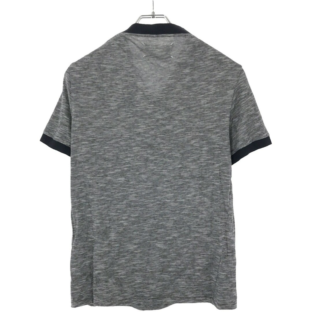 Maison Martin Margiela(マルタンマルジェラ)のMaison Martin Margiela 14 メゾン マルタン マルジェラ 14 11SS ヘンリーネックボーダーTシャツ ネイビー 46 S30GC0318 メンズのトップス(Tシャツ/カットソー(半袖/袖なし))の商品写真