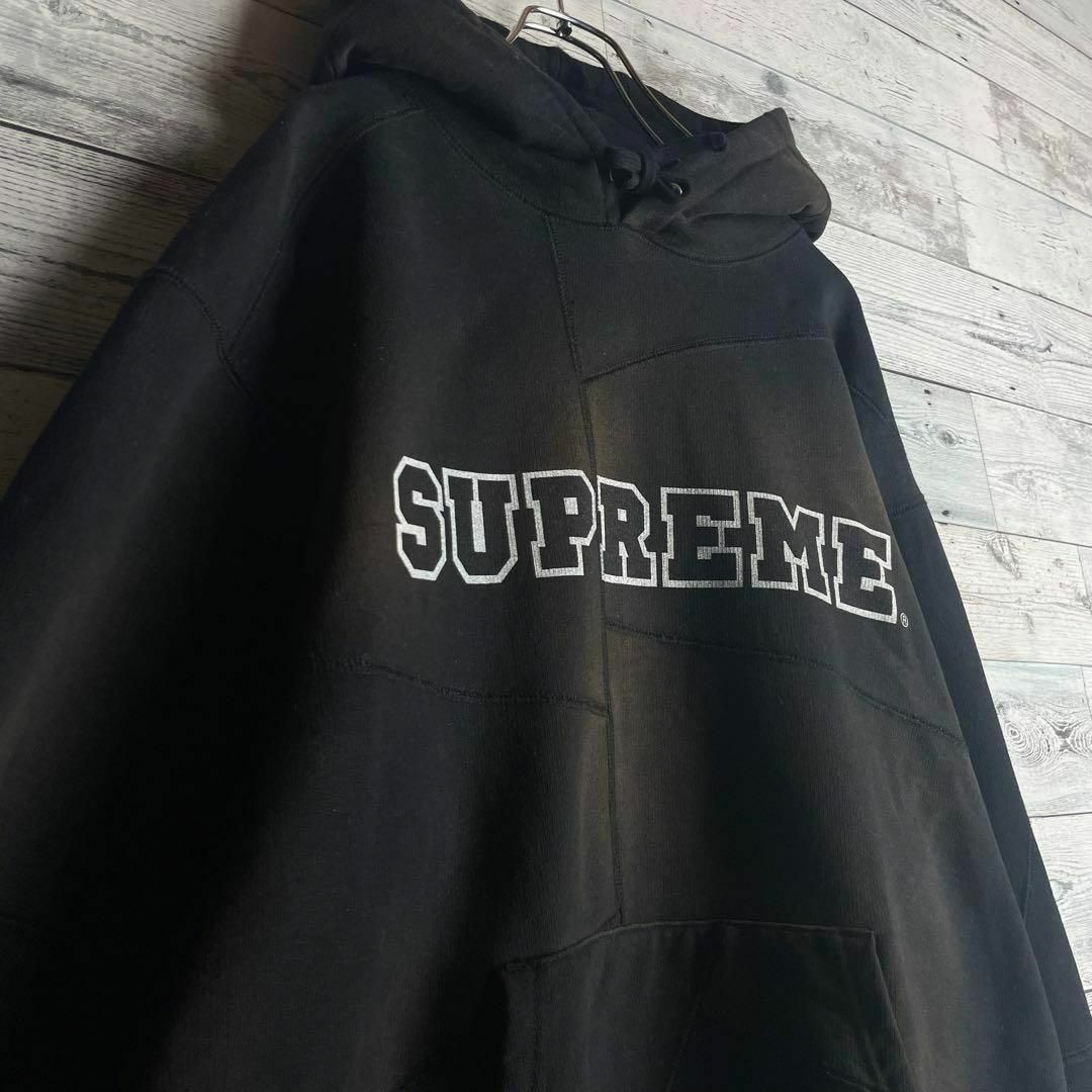 Supreme(シュプリーム)の【希少デザイン】シュプリーム☆ ヴィンテージ加工 パッチワーク パーカー その他のその他(その他)の商品写真