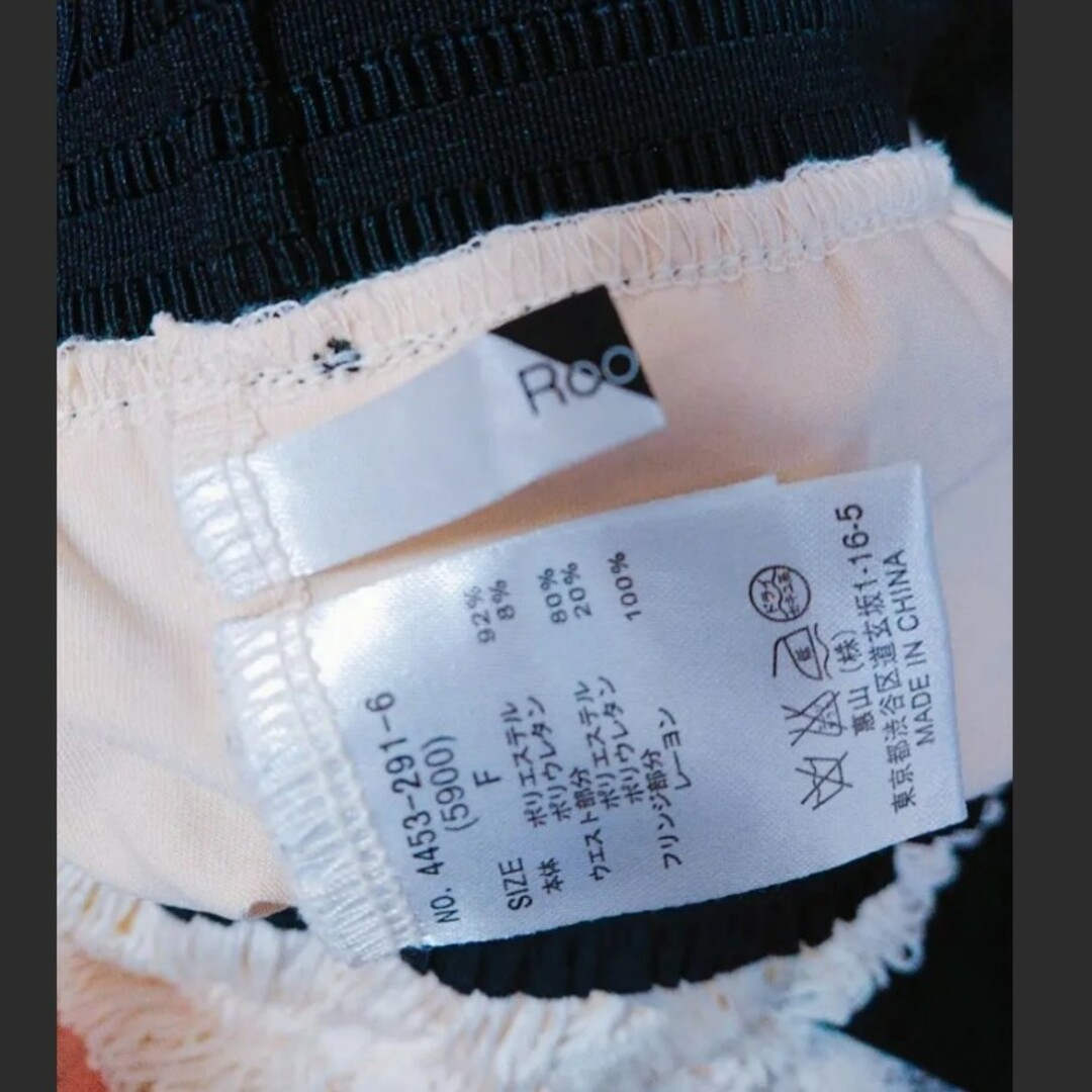 見えてもかわいい インナーフリンジホットパンツ レディースのスカート(ミニスカート)の商品写真