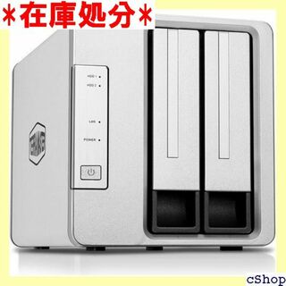 TerraMaster F2-223 2ベイ NAS 4G DD付属なし 539(その他)