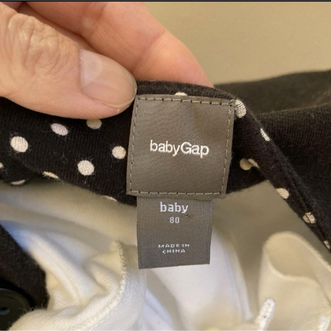 babyGAP(ベビーギャップ)のベビーギャップ　ワンピース　80 キッズ/ベビー/マタニティのベビー服(~85cm)(ワンピース)の商品写真