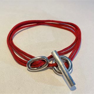 エルメス(Hermes)の658 エルメス　シェーヌダンクル　スキッパー　ブレスレット　チョーカー　925(ブレスレット/バングル)