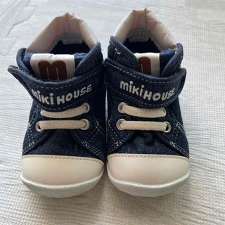 ミキハウス(mikihouse)のMIKIHOUSE ミキハウス mロゴ ファーストシューズ ベビー 13cm(スニーカー)