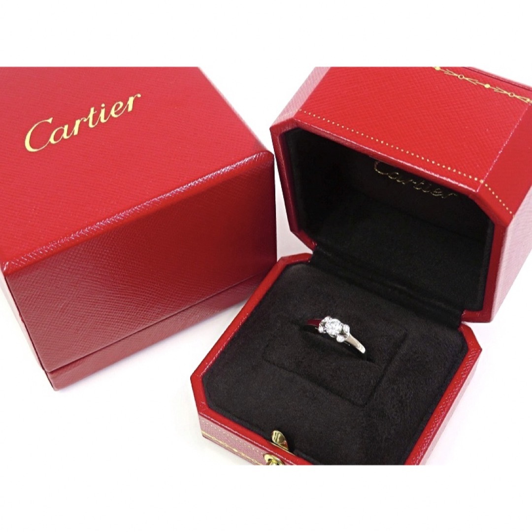 Cartier(カルティエ)のCartier カルティエ Pt950 ダイヤモンド バレリーナ リング レディースのアクセサリー(リング(指輪))の商品写真