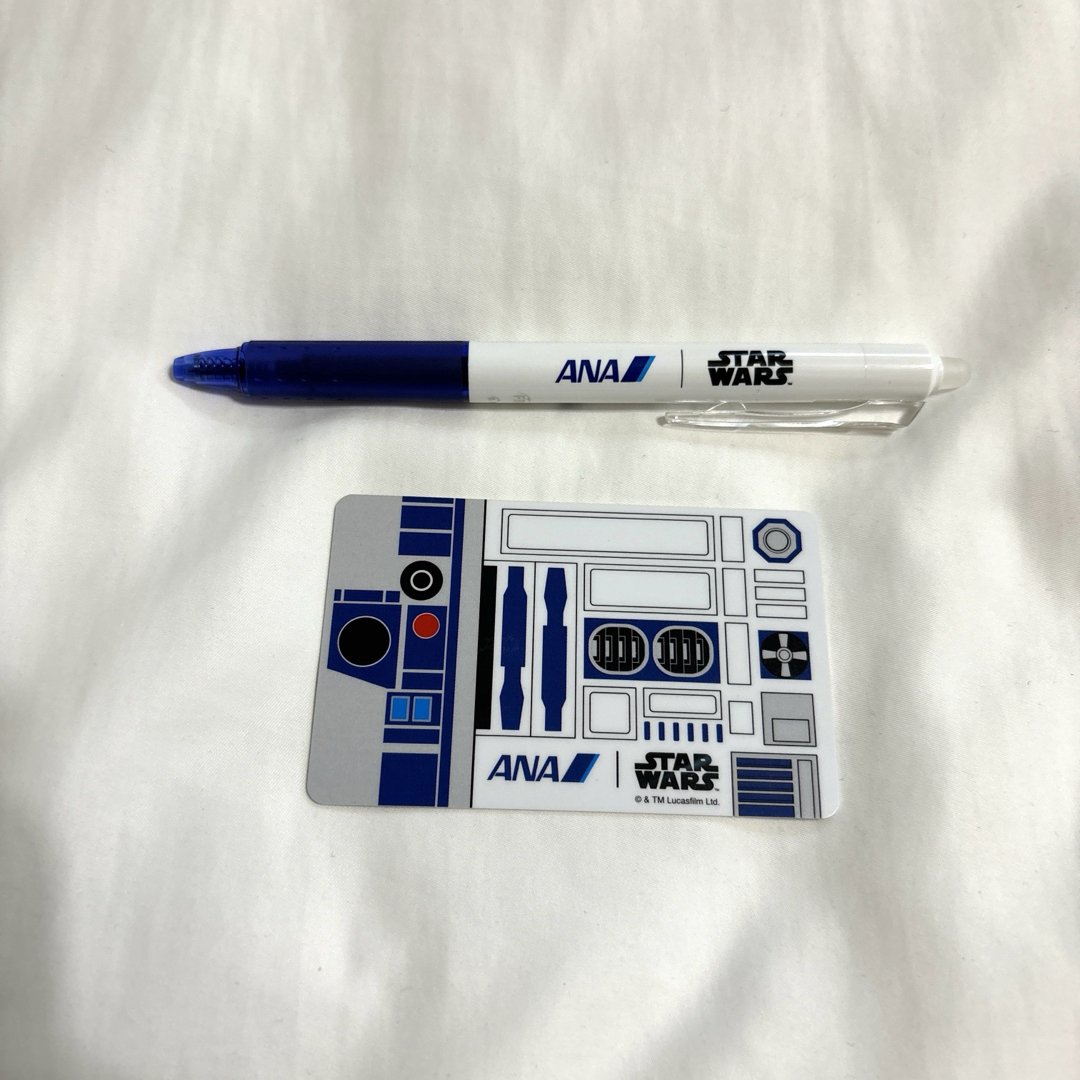 【非売品】ANA×STARWARS 搭乗記念カード&ボールペン