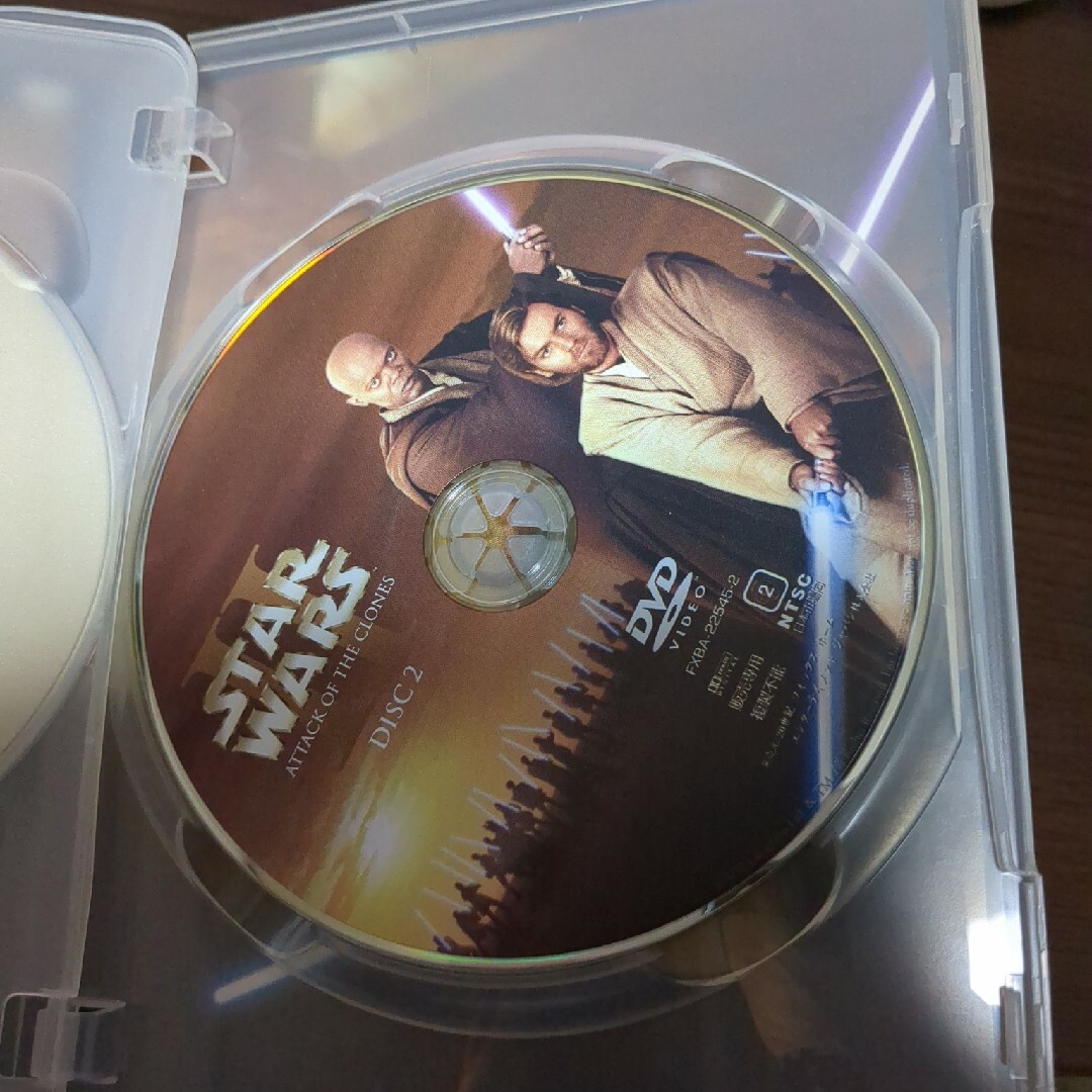 Disney(ディズニー)のスター・ウォーズ　エピソードII　クローンの攻撃 DVD エンタメ/ホビーのDVD/ブルーレイ(外国映画)の商品写真