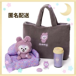 ビーティーイシビル(BT21)の✦公式✦BT21 MANG 2024 happy bag モコモコロンパース(キャラクターグッズ)