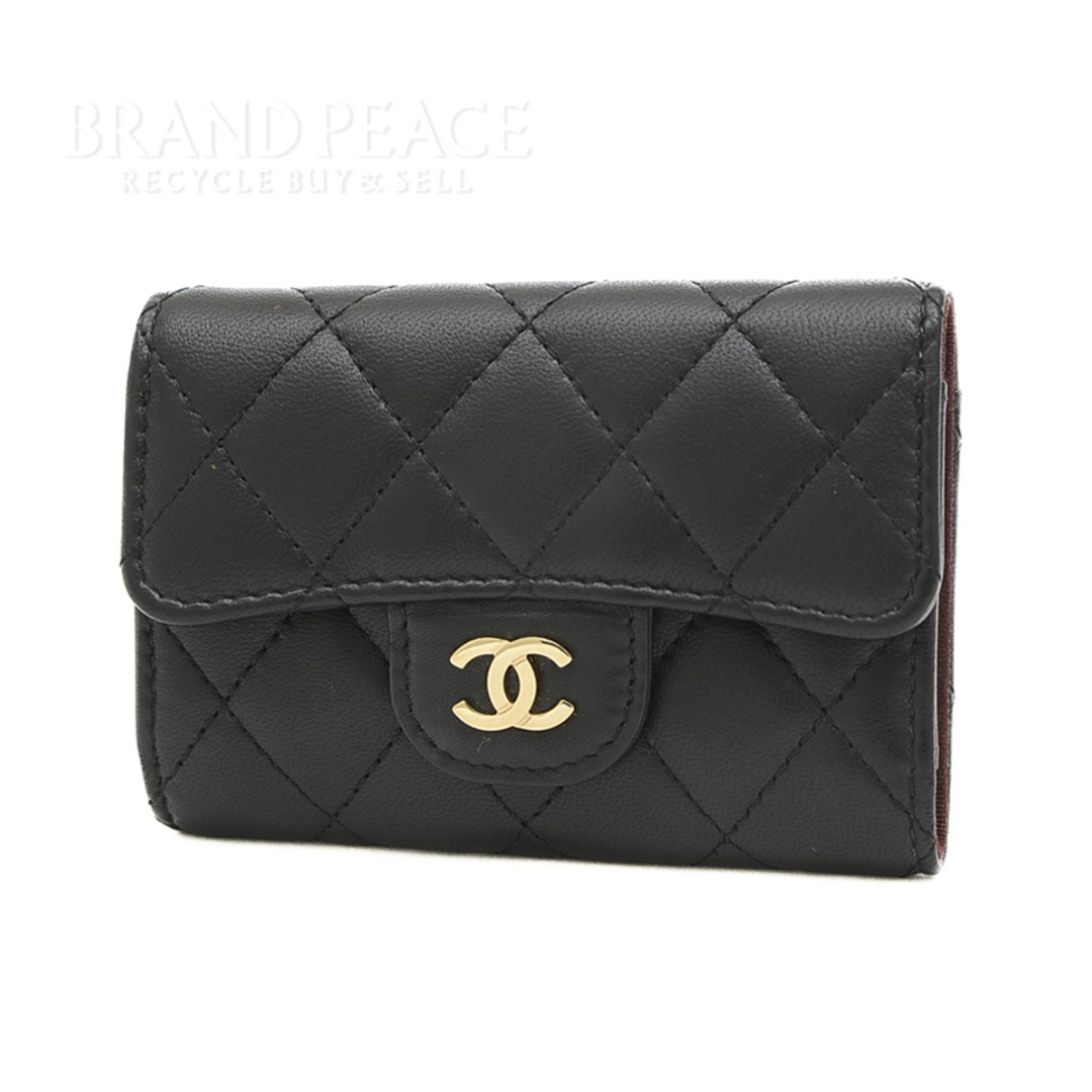 CHANEL(シャネル)のシャネル マトラッセ キーケース 4本 ラムスキン ブラック ゴールド金具 A8 レディースのファッション小物(キーケース)の商品写真