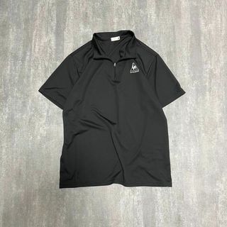 le coq sportif - ポロシャツ 長袖 ルコックスポルティフ O XL ブラック 黒