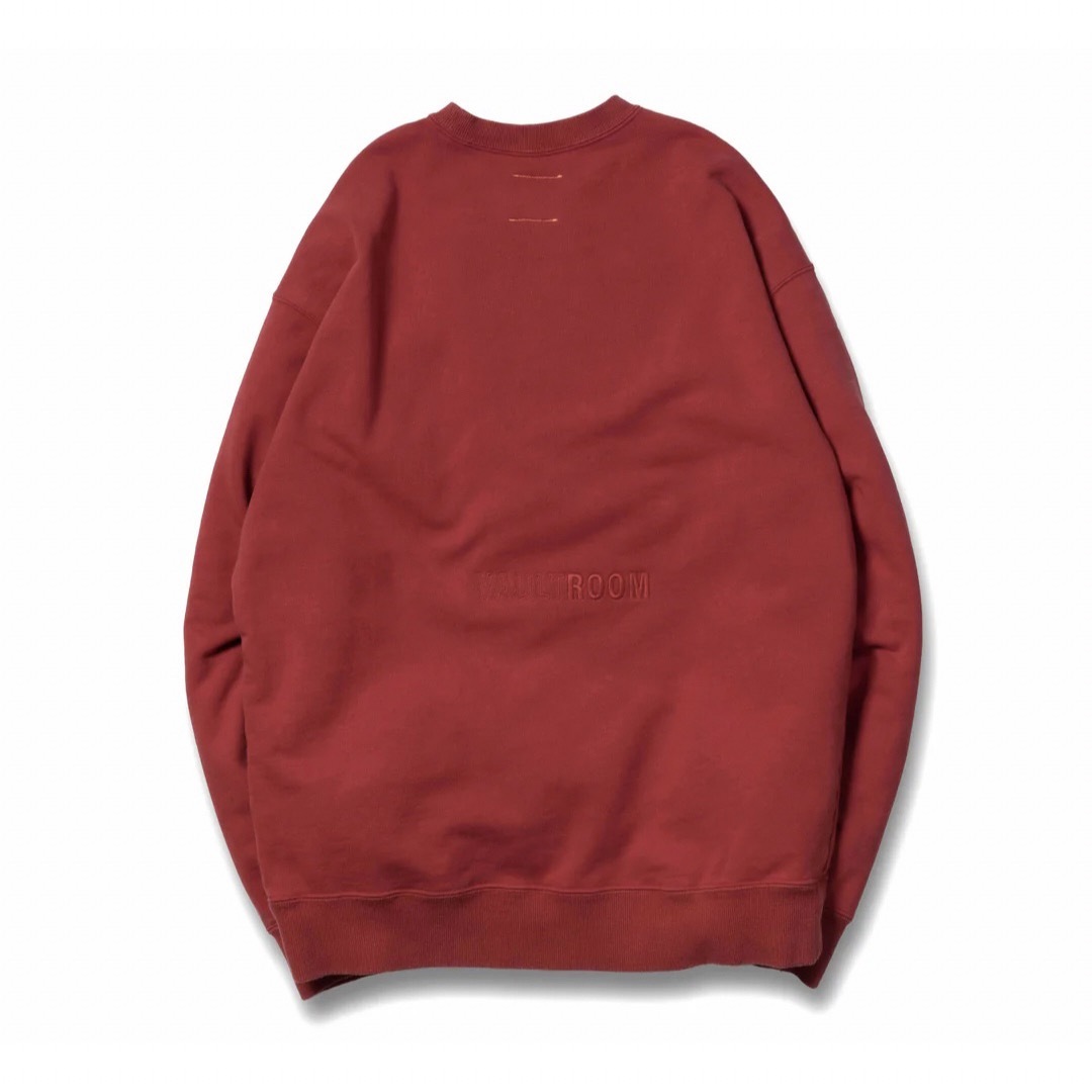 vaultroom GG VINTAGE CREWNECK XL 赤 メンズのトップス(スウェット)の商品写真