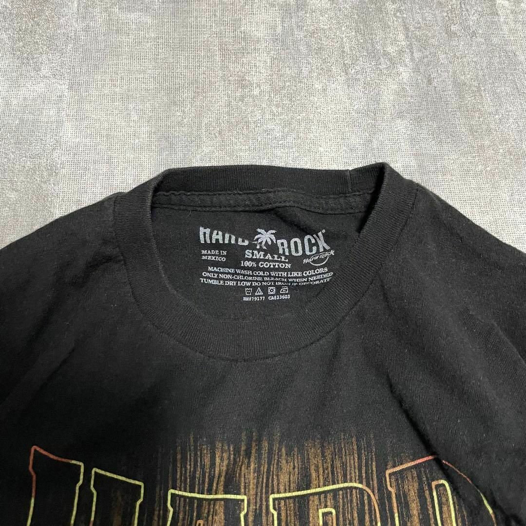 Hard Rock CAFE(ハードロックカフェ)のTシャツ 半袖 ハードロックカフェ スカル ドクロ 海賊 ブラック コットン S メンズのトップス(Tシャツ/カットソー(半袖/袖なし))の商品写真