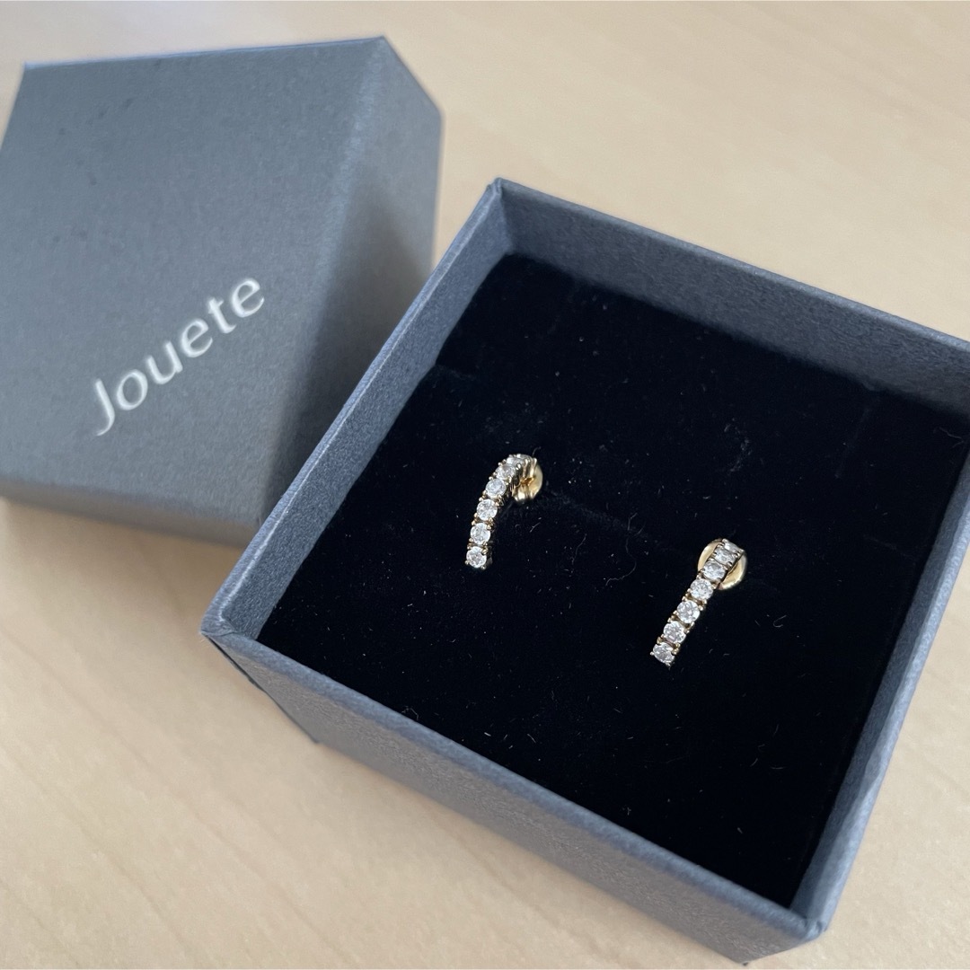 Jouete(ジュエッテ)のJouete ジルコニア ピアス ゴールド レディースのアクセサリー(ピアス)の商品写真