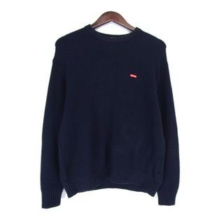 シュプリーム(Supreme)のシュプリーム Supreme ■ 20AW 【 Textured Small Box Sweater 】 スモール ボックス ロゴ クルーネック プルオーバー ニット セーター 32612(ニット/セーター)