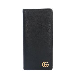 グッチ(Gucci)のグッチ GGマーモント 長財布 レザー 428740 2067 メンズ GUCCI  中古(長財布)