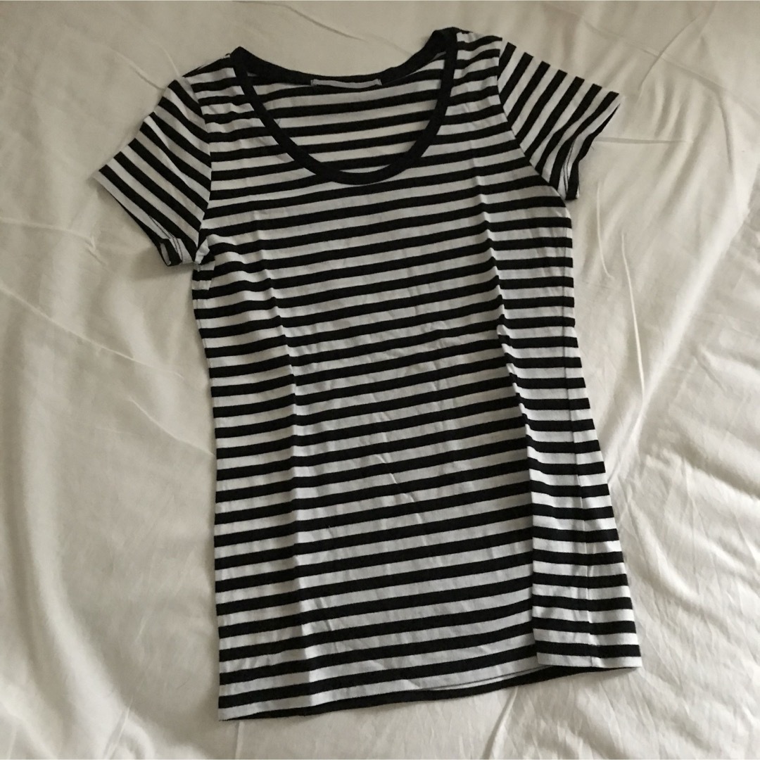 AZUL by moussy(アズールバイマウジー)のアズールバイマウジー　ボーダーT レディースのトップス(Tシャツ(半袖/袖なし))の商品写真