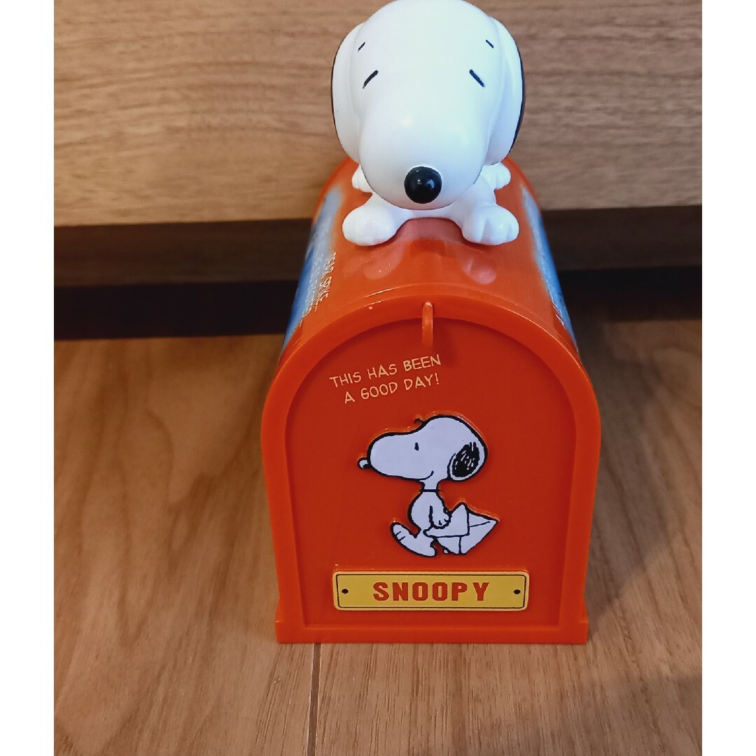 SNOOPY(スヌーピー)のSNOOPY スヌーピーポスト  スヌーピー缶 エンタメ/ホビーのおもちゃ/ぬいぐるみ(キャラクターグッズ)の商品写真