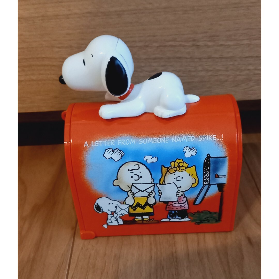 SNOOPY(スヌーピー)のSNOOPY スヌーピーポスト  スヌーピー缶 エンタメ/ホビーのおもちゃ/ぬいぐるみ(キャラクターグッズ)の商品写真