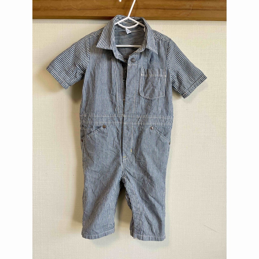 GAP(ギャップ)のギャップ　つなぎ　90 オーバーオール キッズ/ベビー/マタニティのキッズ服男の子用(90cm~)(その他)の商品写真