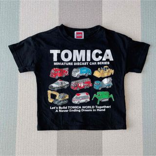 ニシマツヤ(西松屋)の【サイズ95cm】トミカ 半袖 Tシャツ ブラック(Tシャツ/カットソー)