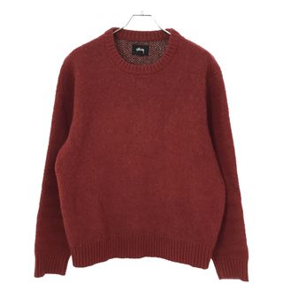 Stussy ステューシー 20AW 8 Ball Mohair Sweater 8ボールニットセーター レッド系 L