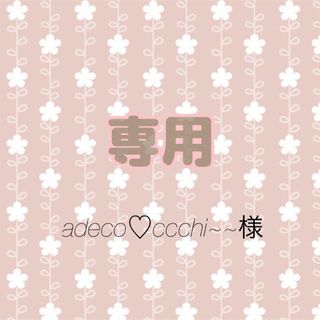 ♫♪♬adeco♡ccchi~~~♫♪♬様 専用ページ(ファッション雑貨)