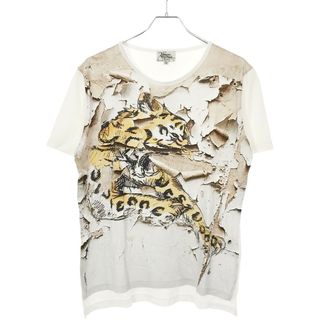 ヴィヴィアンウエストウッド(Vivienne Westwood)のVivienne Westwood MAN ヴィヴィアンウエストウッド マン 18SS タイガープリントTシャツ ホワイト 50(Tシャツ/カットソー(半袖/袖なし))