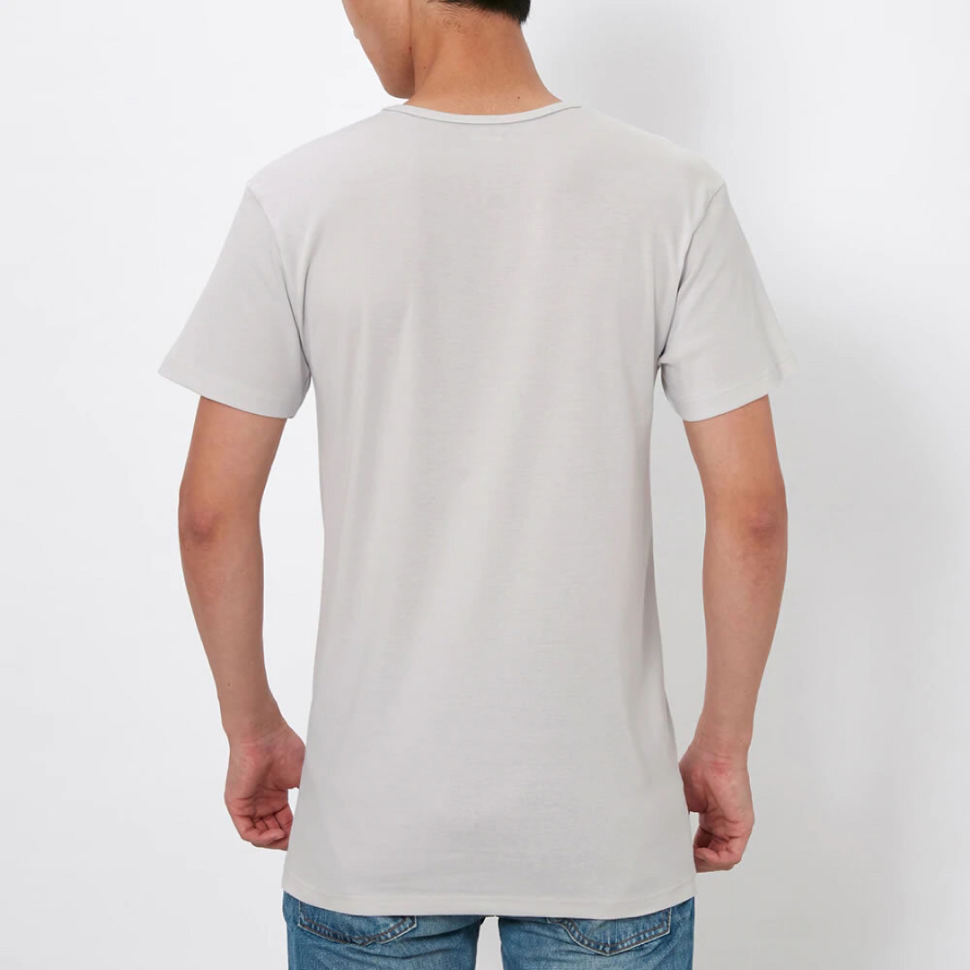 GUNZE(グンゼ)のCV7015 新品　グンゼ　クリアスタ　VネックTシャツ　クリアサックス　XL メンズのトップス(Tシャツ/カットソー(半袖/袖なし))の商品写真