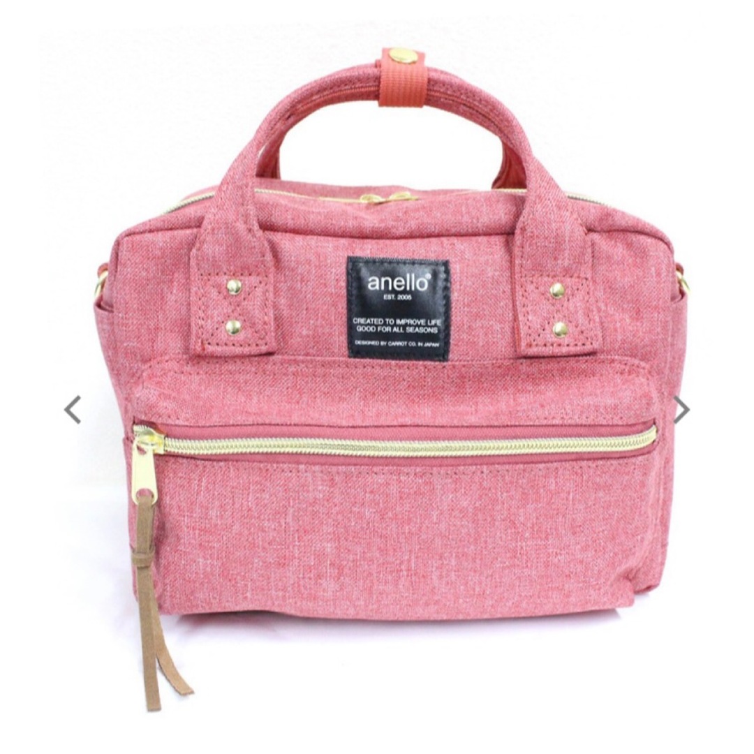 anello(アネロ)のアネロ　ミニショルダーバッグ　ピンク レディースのバッグ(ショルダーバッグ)の商品写真