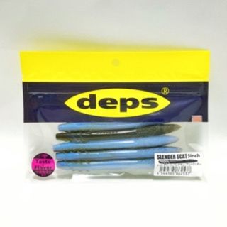 デプス(deps)のdeps/デプス SLENDER SCAT 5inch スレンダースキャット/カラー:#153 グリーンパンプキン/ブルーグリマー【84820-007】(ルアー用品)