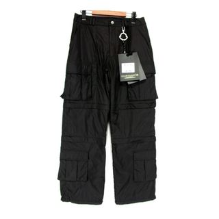 MONCLER - モンクレール MONCLER × ファレルウィリアムズ PHARRELL WILLIAMS ■ 23AW 【 PANTALONE I209R2A00002 M3406 】 ナイロン カーゴ ストラップ パンツ 32613