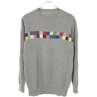 uniform experiment - uniform experiment ユニフォームエクスペリメント 19SS COLOR CHART CREW NECK KNIT ニットセーター グレー 3 UE-190077