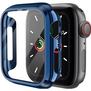 Apple Watch ケース 保護ケース ケース超軽量 保護カバー ブルー(モバイルケース/カバー)