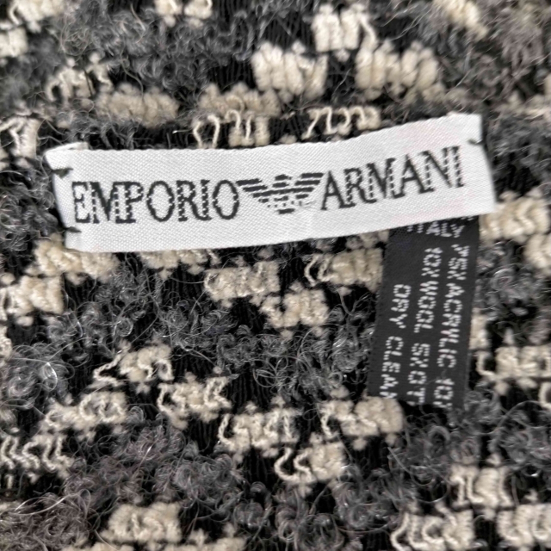 Emporio Armani(エンポリオアルマーニ)のEMPORIO ARMANI(エンポリオアルマーニ) アクリルウールマフラー メンズのファッション小物(マフラー)の商品写真