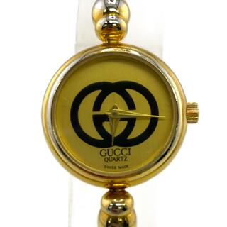 グッチ(Gucci)のグッチ GUCCI 腕時計
 オールドグッチ バングルウォッチ クオーツ 2047L 088-847 ゴールド(腕時計)