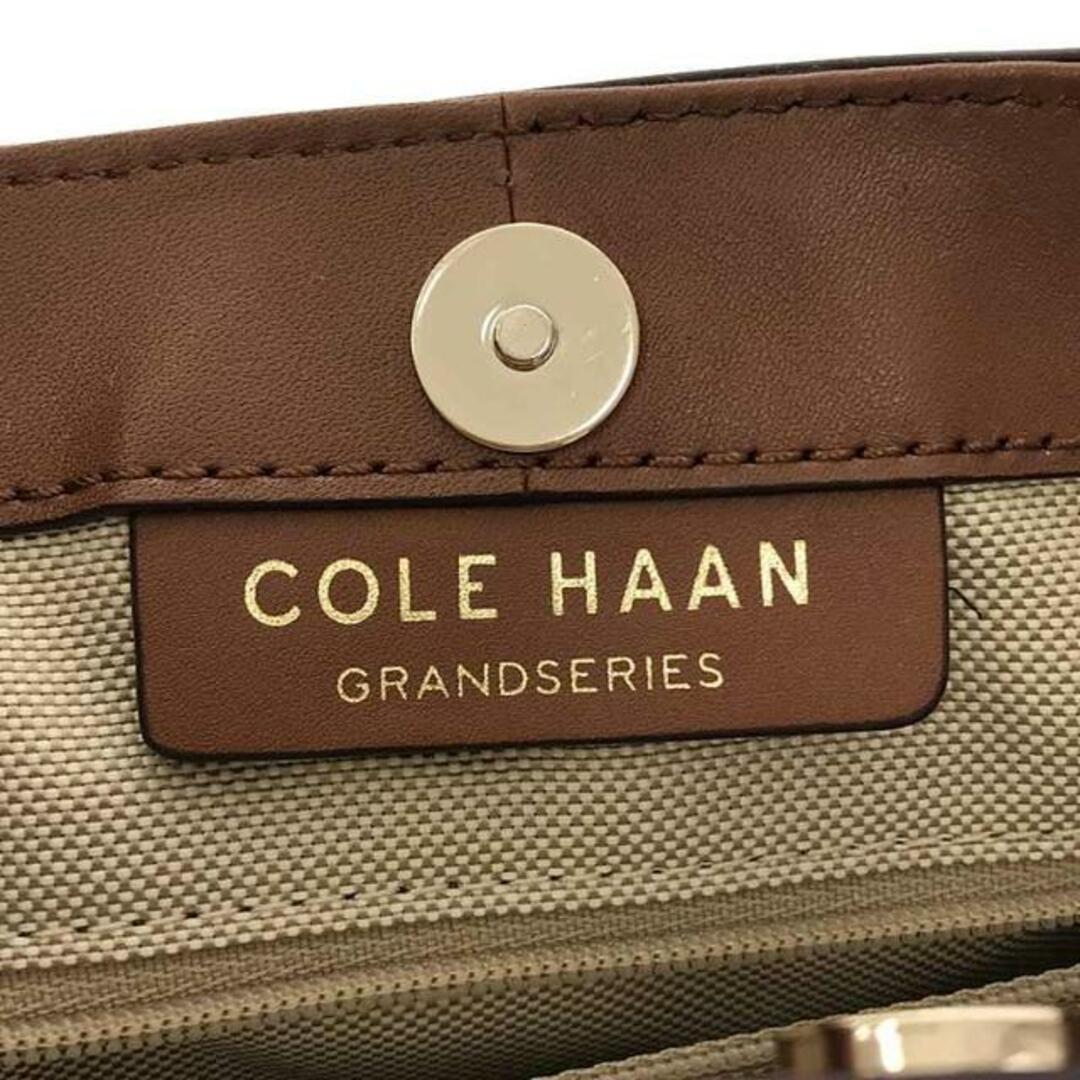 Cole Haan(コールハーン)のCOLE HAAN / コールハーン | キャンバス 2way ハンドバッグ | ベージュ×ブラウン | レディース レディースのバッグ(ハンドバッグ)の商品写真