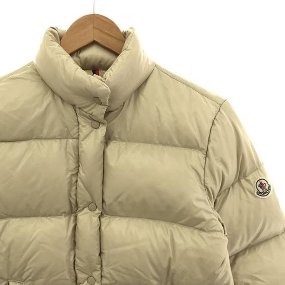 MONCLER(モンクレール)のMONCLER / モンクレール | TISSU MATERIAL STOFF TESSUTO ダウンジャケット | 0 | ライトベージュ | レディース レディースのジャケット/アウター(その他)の商品写真