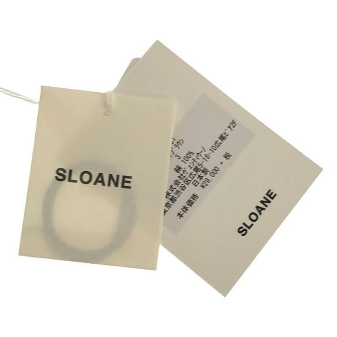 SLOANE(スローン)の【新品】  SLOANE / スローン | シルク天竺Vネックニット | 3 | ライトブラウン | レディース レディースのトップス(ニット/セーター)の商品写真