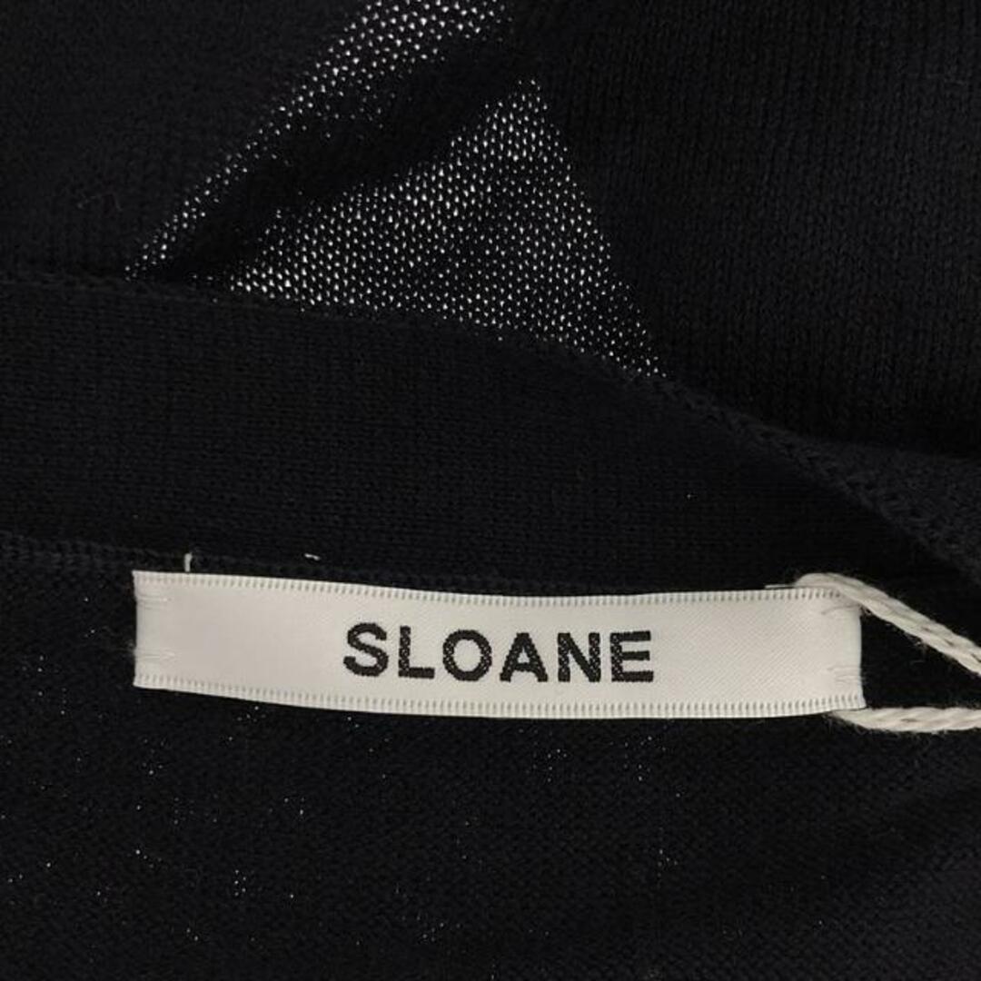 SLOANE(スローン)の【新品】  SLOANE / スローン | 14Gコットン天竺 Vカーディガン | 3 | ネイビー | レディース レディースのトップス(カーディガン)の商品写真