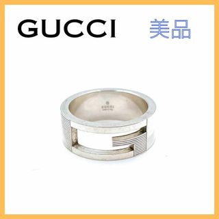 Gucci - グッチ ブランデッドG リング 指輪 メンズ レディース 16号 シルバー925