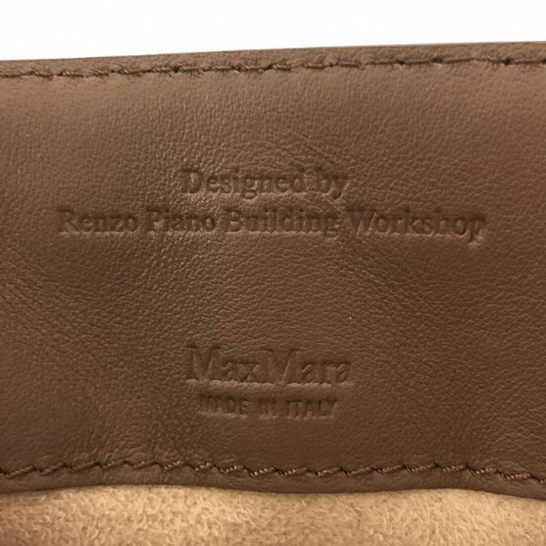 Max Mara(マックスマーラ)のMax Mara / マックスマーラ | 2022AW | Whitney ホイットニー レザー スモール バッグ | タバコブラウン | レディース レディースのバッグ(ショルダーバッグ)の商品写真